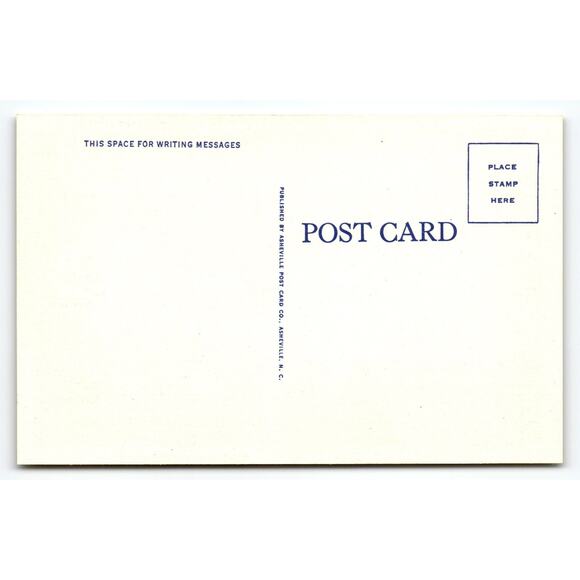 Linen Postcard Fall Creek Falls Park Tennessee Scenic Waterfall 1940s - Picture 2 of 2